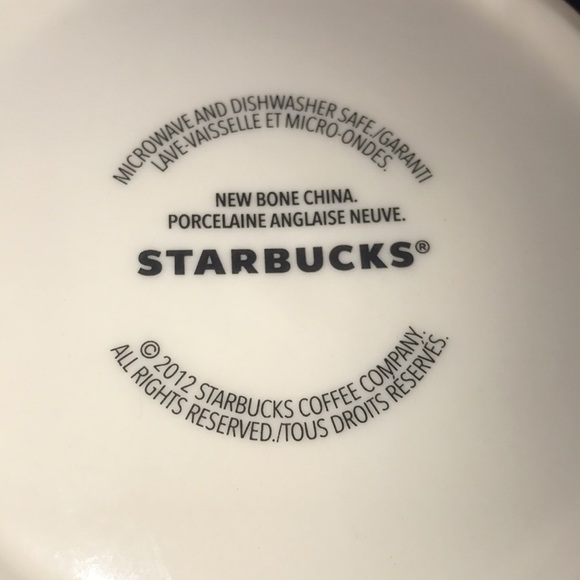 2012 Starbucks Red Ornaments Stackable Mug 14oz - Picture 9 of 9